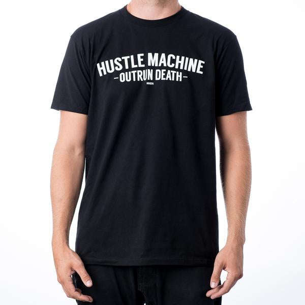Hustle Machine Outrun Death Tee