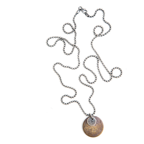 Studebaker Metals Tag Necklace