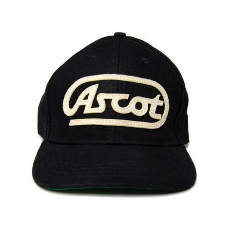 Acsot Applique Hat- Black