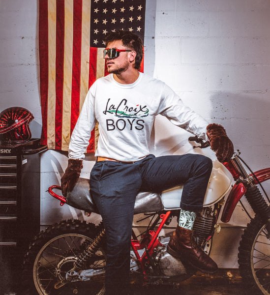 CrabClaw X Lacroix Boys Limited Edition Long Sleeve Tee