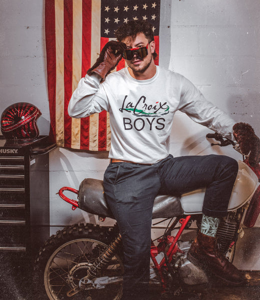 CrabClaw X Lacroix Boys Limited Edition Long Sleeve Tee