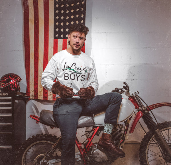 CrabClaw X Lacroix Boys Limited Edition Long Sleeve Tee