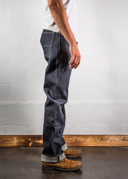 Tellason Ankara 16.5 oz Selvedge Straight Leg Jeans