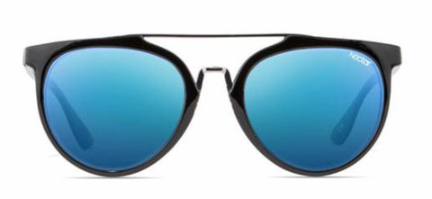 Nectar Sunglasses: Remi Black/Blue Polarized