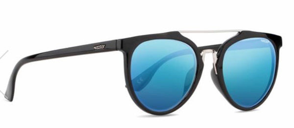 Nectar Sunglasses: Remi Black/Blue Polarized