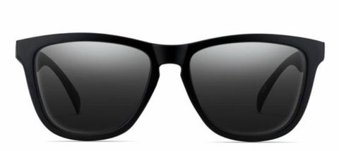 Nectar Sunglasses: Crux Black Polarized
