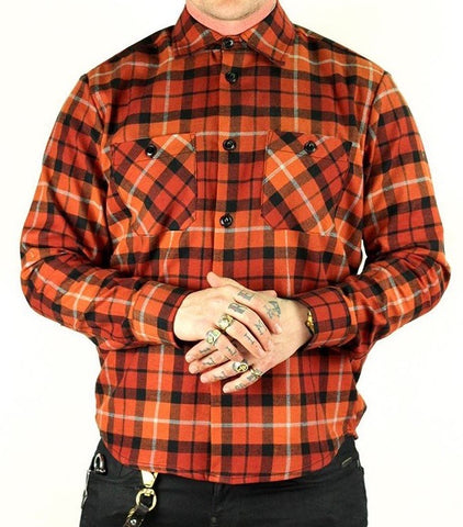 THE 21-13 SHIRT: PLAID FLANNEL SHIRT