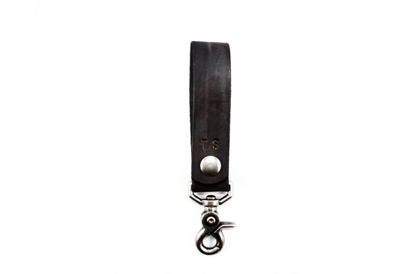 Thick Skin Leather Heavy Duty Snap Key Fob