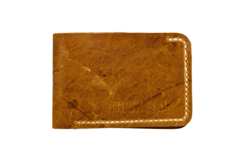 Thick Skin Leather Bi-Fold Wallets 4 colors
