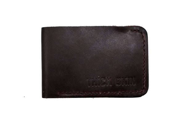 Thick Skin Leather Bi-Fold Wallets 4 colors
