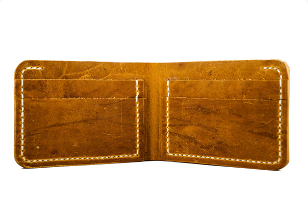Thick Skin Leather Bi-Fold Wallets 4 colors