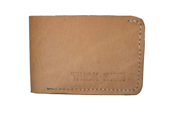 Thick Skin Leather Bi-Fold Wallets 4 colors