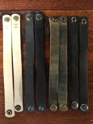 Thick Skin Leather Strap Bracelets