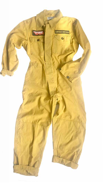 Fast Women Vintage Over Dyed Coveralls