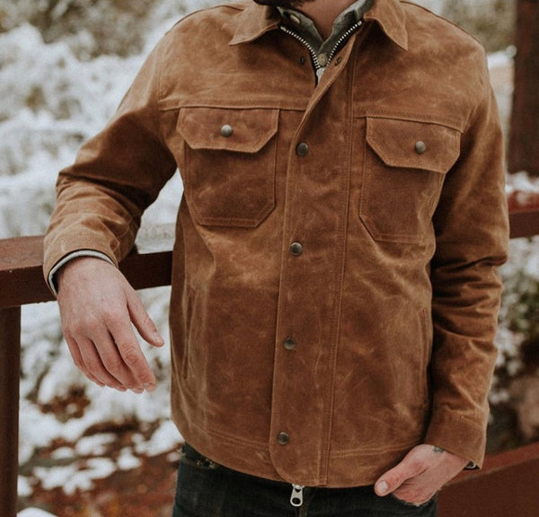 THE 30-40: HEAVY WAXED COTTON JACKET