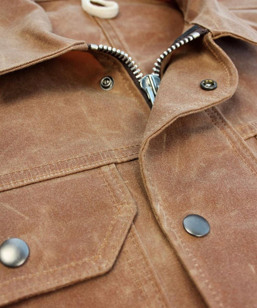 THE 30-40: HEAVY WAXED COTTON JACKET