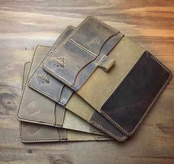 Mtn. Face Leather Notes Wallet