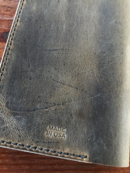 Mtn. Face Leather Notes Wallet