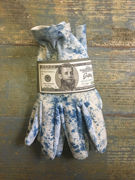 Greenwich Vintage Co X Grifter Collab Indigo Acid Glove