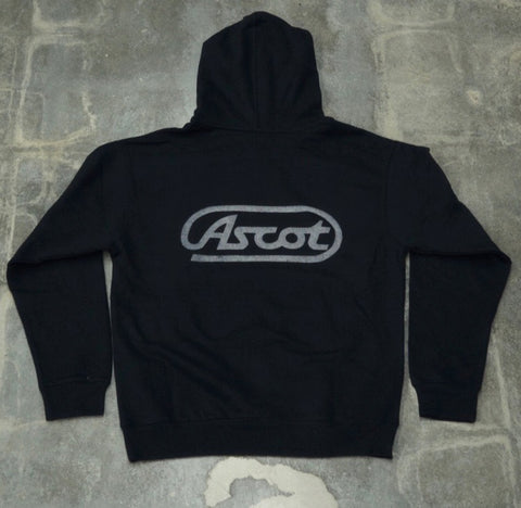 On SALE: ASCOT Motorsports Hoodie: Black