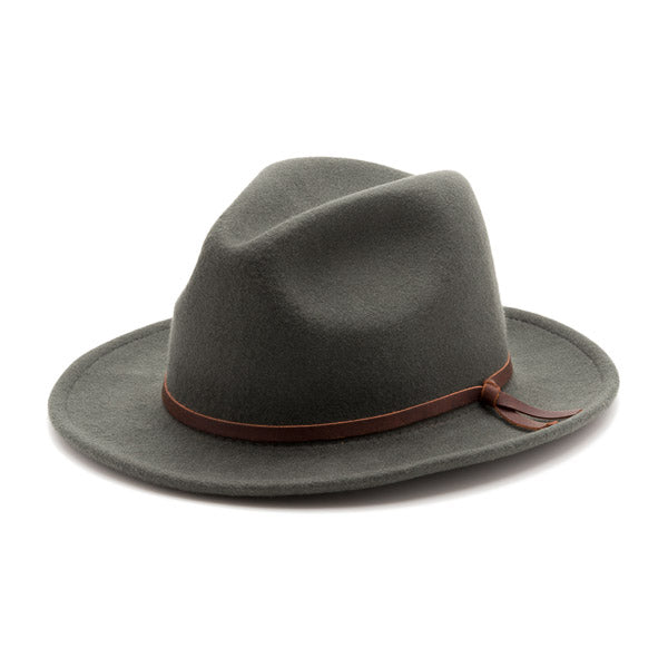 Luke Wool Hat: Grey