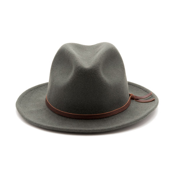 Luke Wool Hat: Grey