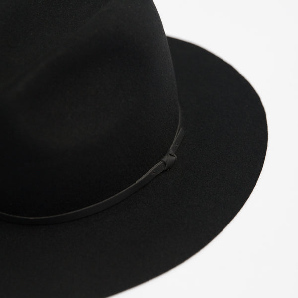 Paul Wool Hat: Black