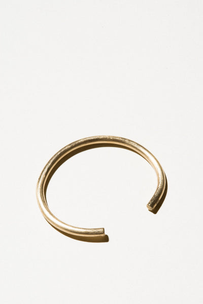 Naked Eyes: Brass Wire Cuff