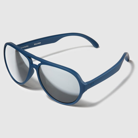 Distil Union Maglock Sunglasses: Sullivan Marine Blue Polarized