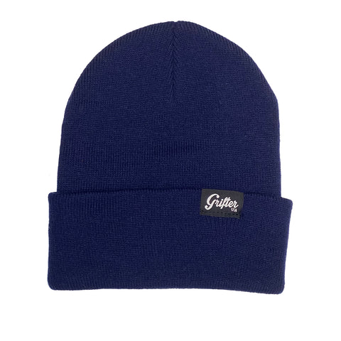 Navy Grifter Beanie