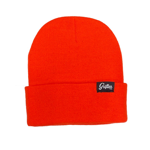 Blaze Orange Grifter Beanie